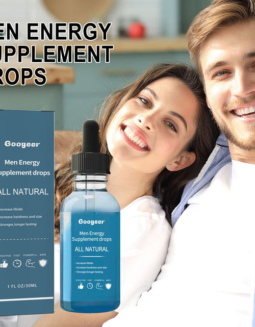 Load image into Gallery viewer, Googeer Men's Enhancement Supplement Drops, Men's Energy Supplement Liquid
