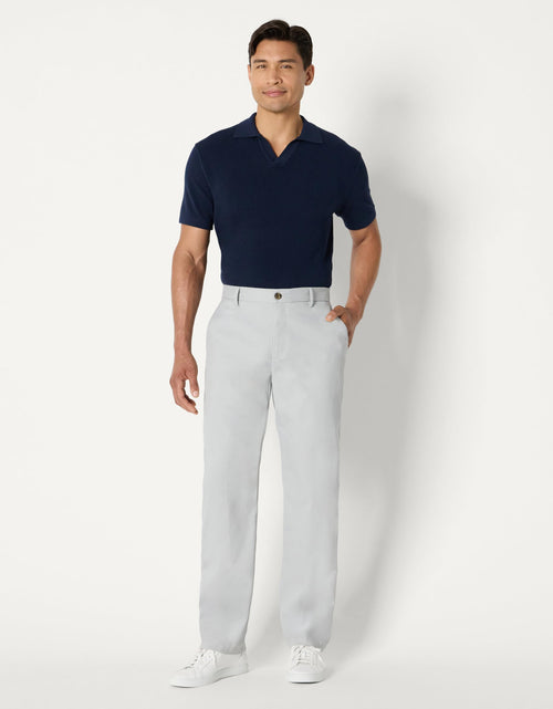 Load image into Gallery viewer, Amazon Essentials Men's Classic-Fit Wrinkle-Resistant Chino Pant Grey Size 34x33
