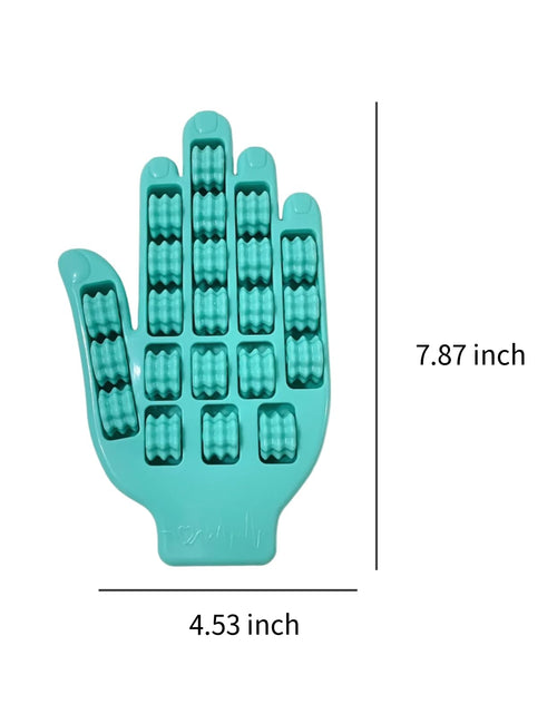 Load image into Gallery viewer, Hand Massager Finger Roller for Arthritis Carpal Tunnel Pain Relief Blue

