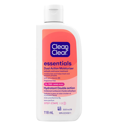 BestBy09/26 Clean & Clear Oil-Free Dual Action Moisturizer 4 fl oz 118ml