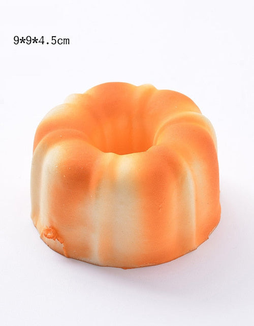 Load image into Gallery viewer, Squishy Food Creative Simulation Bread Toast Donuts Slow Rising Squeeze Stress Relief Toys Spoof Tease People Desktop Decoration
