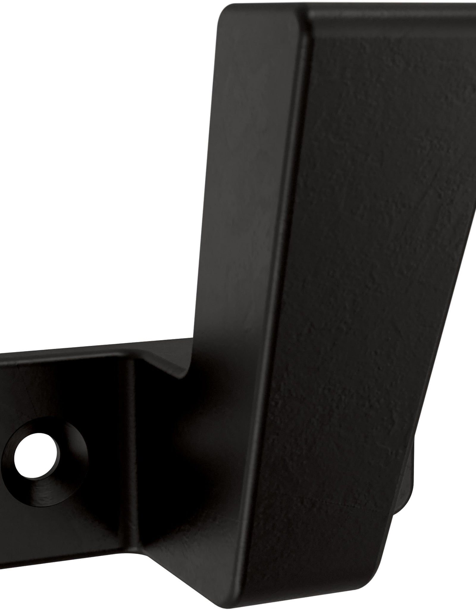 Franklin Brass Geometric Single Wall Hooks Matte Black 5-Pack