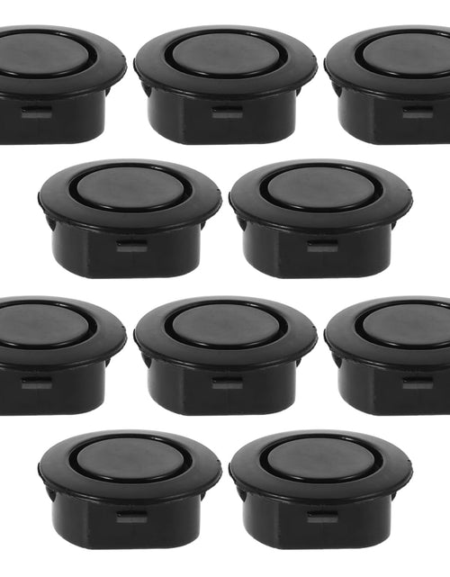 Load image into Gallery viewer, Homoyoyo 10PCS Car Rear Bumper Radar Hole Cover Plastic Plugs Black
