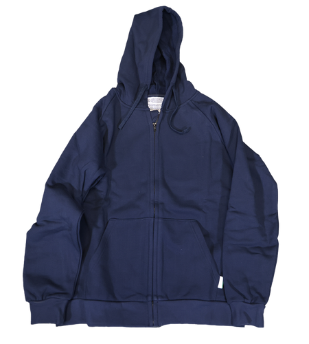 FR Zipper Front Hooded Sweatshirt