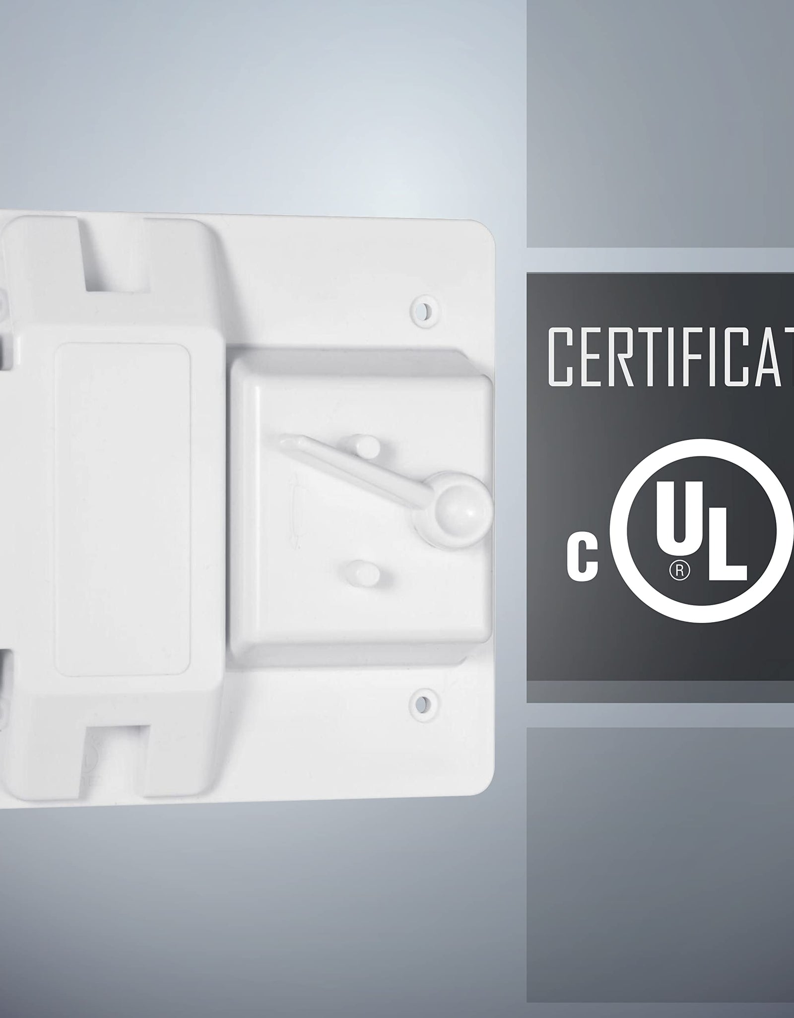 Hubbell Raco 2-Gang Weatherproof Cover Plastic Toggle GFCI White