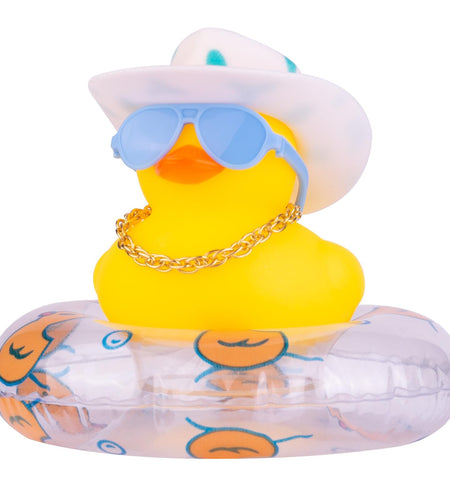 MuMyer Yellow Duck Dashboard Decoration Rubber Car Ornament Small N21