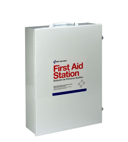 First Aid Metal Cabinet 4 Shelf 762 Pieces