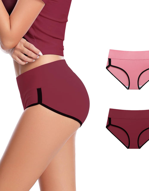 Load image into Gallery viewer, CAILECOTTON Womens Underwear Cotton Panties for Women Plus Size Panties Pack 2/5
