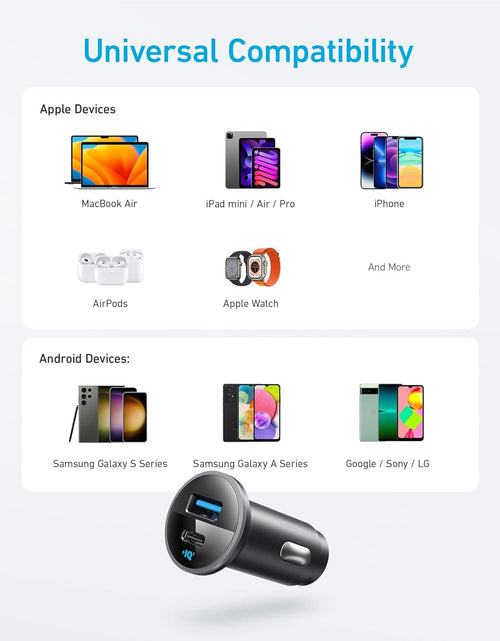 Load image into Gallery viewer, Anker <b>323</b> Car Charger (52.5W)
