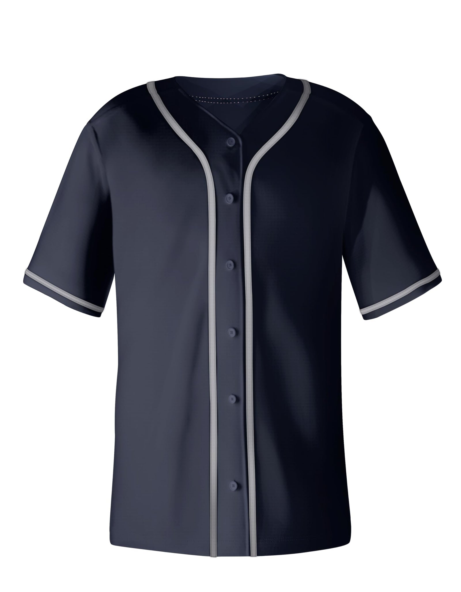 Aizqaoalk Baseball Jersey Men Short Sleeve Button Down Black Size 3X-Large