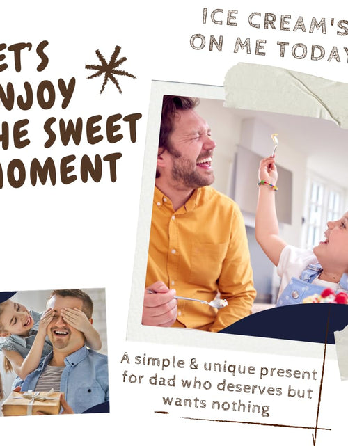 Load image into Gallery viewer, LLESCA Personalized Dad Ice Cream Shovel Stainless Steel Engraved Gift
