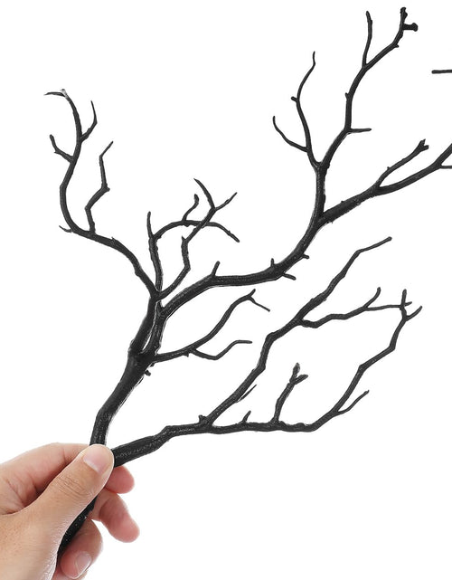 Load image into Gallery viewer, MAGICLULU Artificial Coral Branch for Headdress Black 36x17cm
