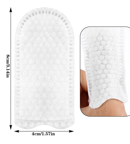 Aeaocvo Cotton Finger Cots Disposable Sweat Resistant Comfortable 100 Pcs