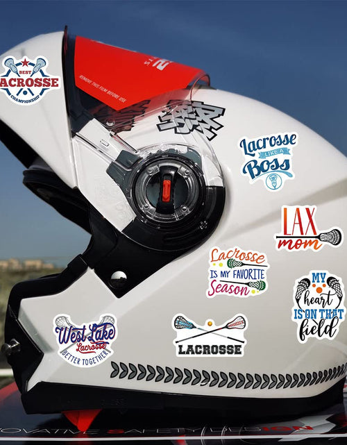 Load image into Gallery viewer, MAXSNOW Lacrosse Stickers Vinyl Decals Waterproof for Water Bottles Laptop Car
