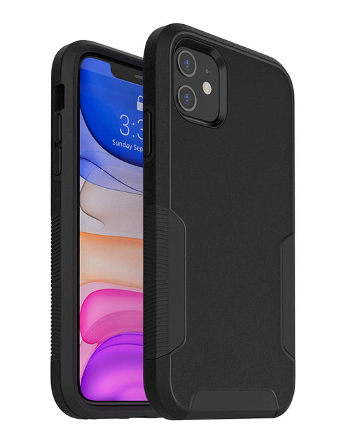 Load image into Gallery viewer, VOEAIN iPhone 11 Case 6.1" Hard PC+TPU Shockproof Black
