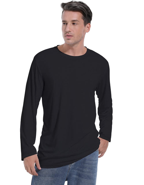 Load image into Gallery viewer, Dri-Tek Big&amp;Tall Long Sleeve Moisture Wicking Athletic T-Shirt Iron Grey Size LT
