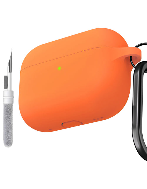 Load image into Gallery viewer, Brujula Silicone Case for AirPods Pro 3rd Gen 2025 Orange Protective Cover
