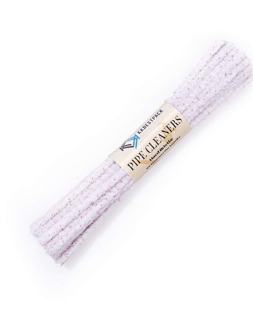 Load image into Gallery viewer, KKBESTPACK Hard Pipe Cleaners Craft 176 Count White
