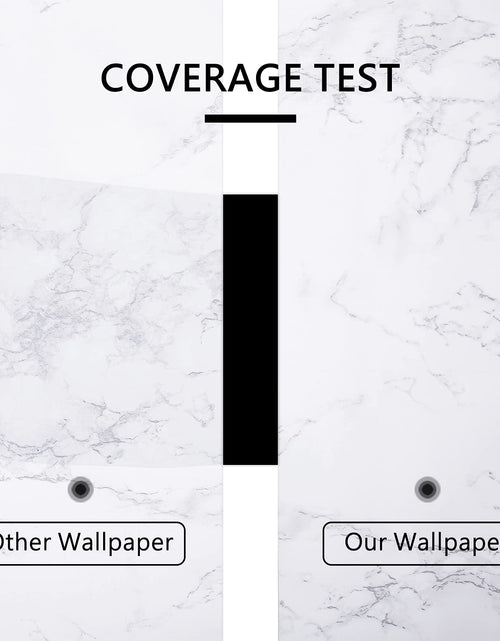 Load image into Gallery viewer, Boeoanay Marble Vinyl Wallpaper Grey White 15.8x118in Self Adhesive PVC
