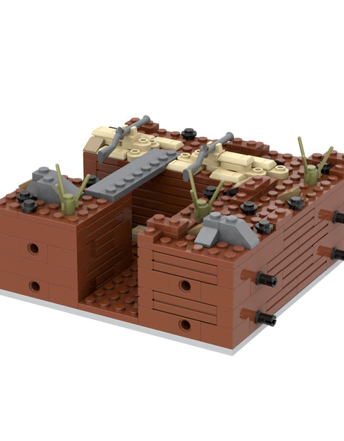 Load image into Gallery viewer, MOOXI WW2 Battlefield Military Block Set Right Corner 200PCS ABS
