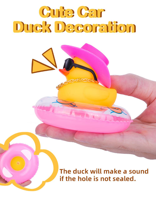 Load image into Gallery viewer, MuMyer Yellow Duck Dashboard Decoration Rubber Car Ornament Small N21
