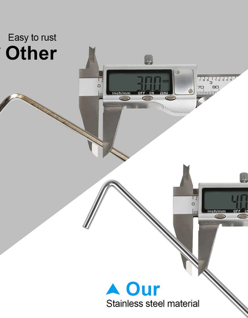 Load image into Gallery viewer, Oligei 17 Pack Heavy Duty Metal Tent Stakes Silver 18in Outdoor Use
