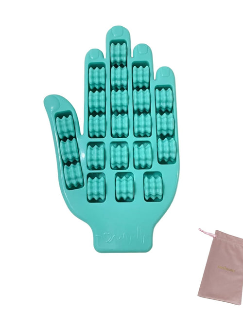Load image into Gallery viewer, Hand Massager Finger Roller for Arthritis Carpal Tunnel Pain Relief Blue
