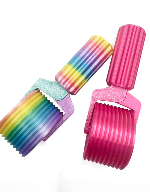 Load image into Gallery viewer, clould fitness Diamond Roller DIY Craft Tool Rhinestone Embroidery Pink+Rainbow
