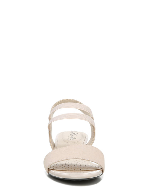 Load image into Gallery viewer, LifeStride Womens Yolo Sandal Tender Taupe Size 10 W
