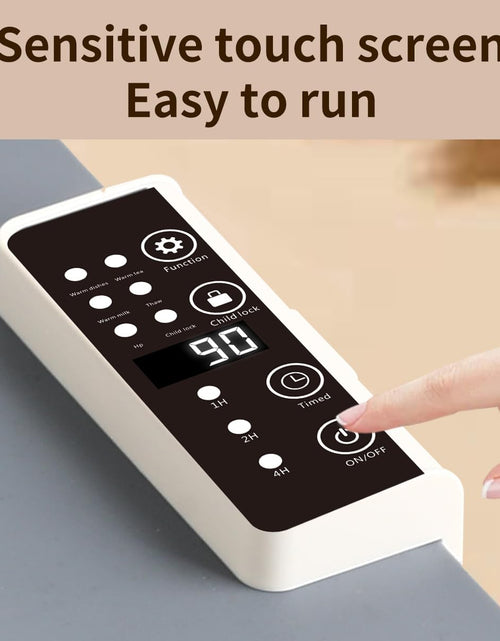 Load image into Gallery viewer, CLYORA Electric Warming Tray 23x15in Food Grade Silicone 5 Temp Auto Shut-Off
