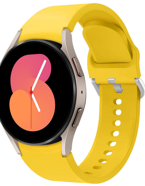 Load image into Gallery viewer, Apbands 20mm Silicone Sport Band for Samsung Galaxy Watch 40-46mm Yellow
