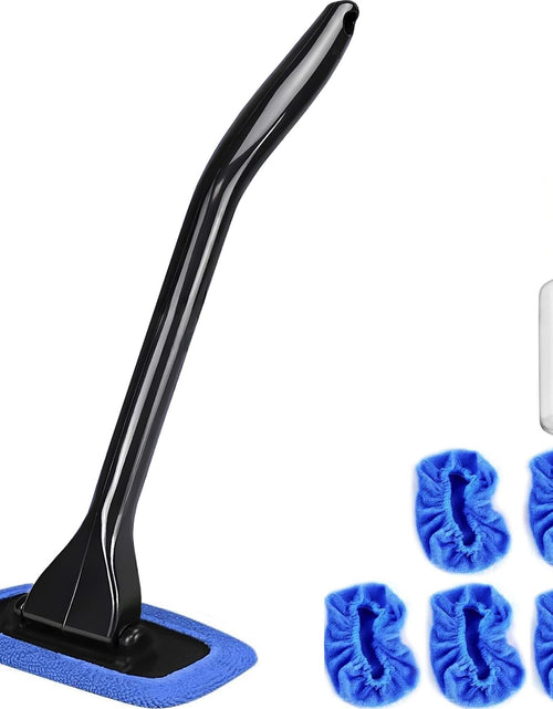 Load image into Gallery viewer, POPDA Car Windshield Cleaner Tool Detachable Handle 5 Pads 30ml Sprayer
