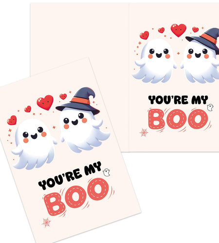 Treasure Cove Halloween Cartoon Greeting Card Multicolor 1 Pack