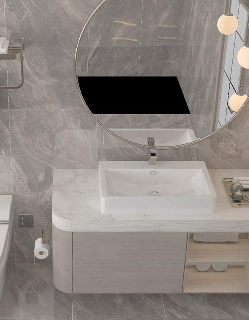 Load image into Gallery viewer, Boeoanay Marble Vinyl Wallpaper Grey White 15.8x118in Self Adhesive PVC
