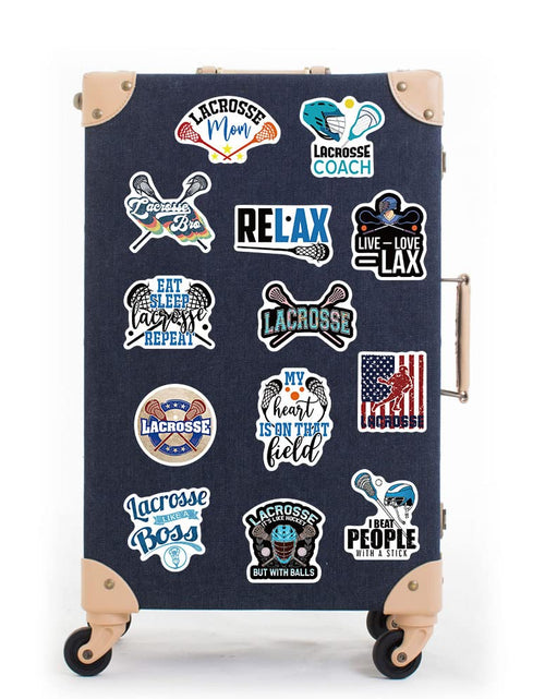 Load image into Gallery viewer, MAXSNOW Lacrosse Stickers Vinyl Decals Waterproof for Water Bottles Laptop Car
