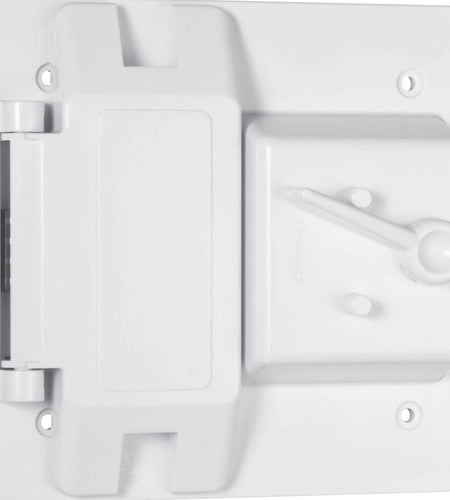 Hubbell Raco 2-Gang Weatherproof Cover Plastic Toggle GFCI White