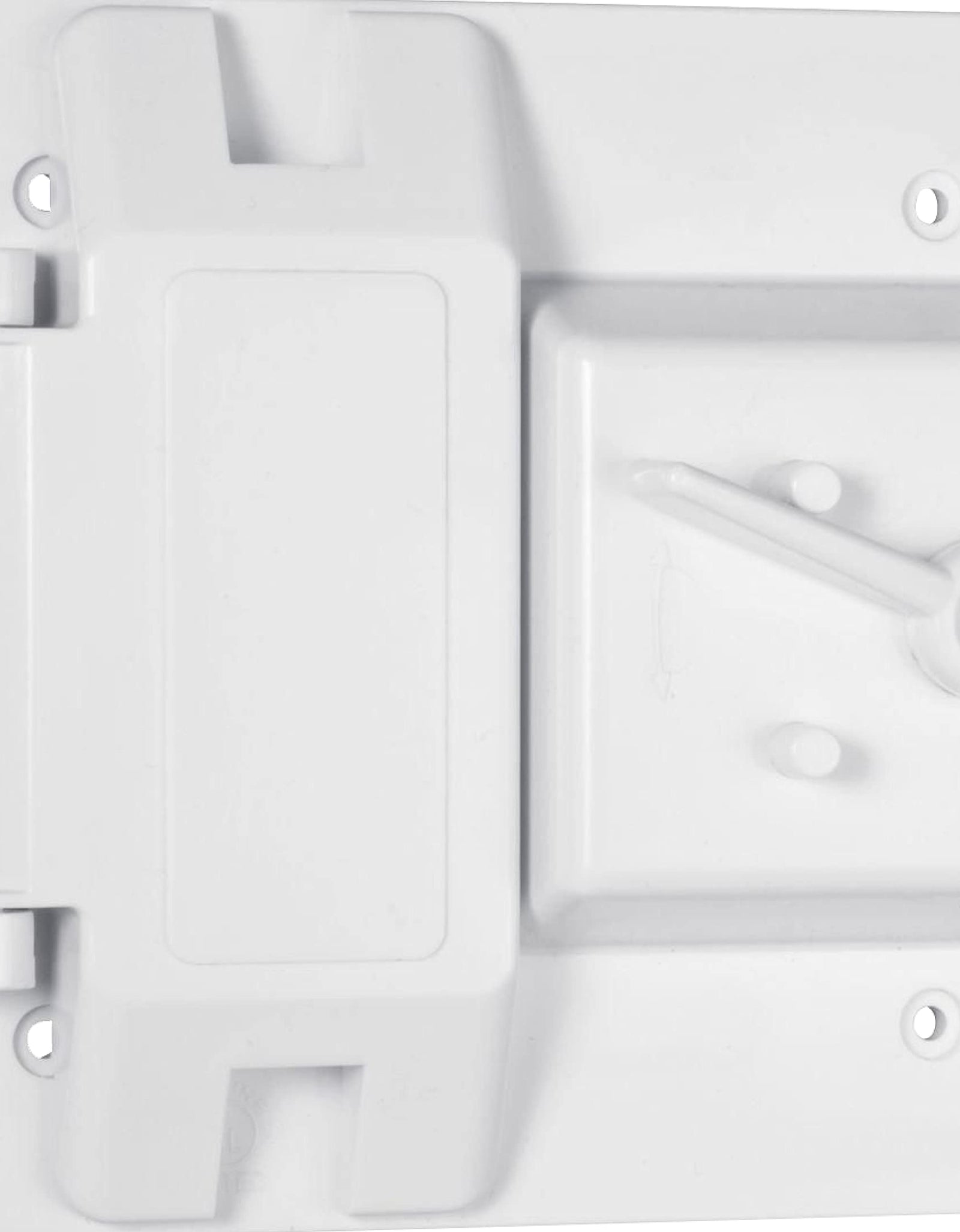 Hubbell Raco 2-Gang Weatherproof Cover Plastic Toggle GFCI White
