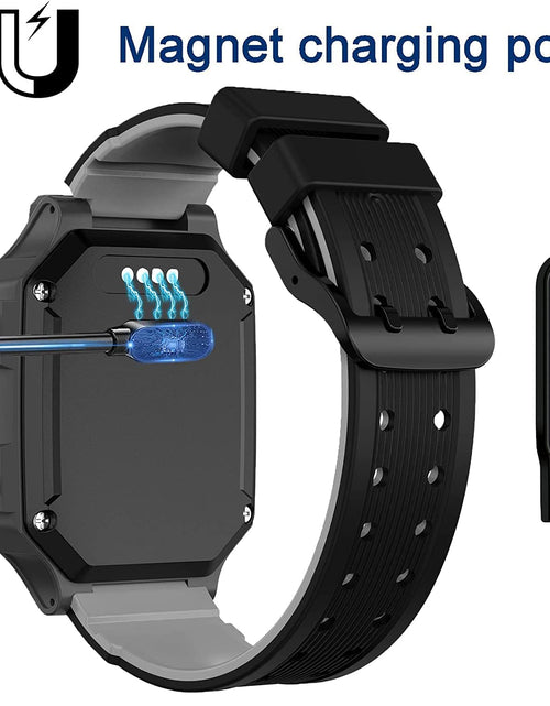 Load image into Gallery viewer, LKHSYAN Universal Smart Watch Charger USB 4 Pin Magnetic Cable White-4pin
