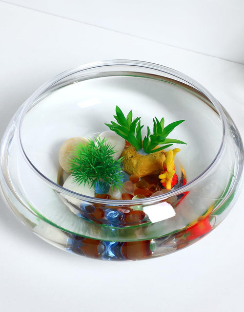 Load image into Gallery viewer, BESPORTBLE Transparent Desktop Aquarium Tank 9.52x9.52x3.93in 2800ml Plastic
