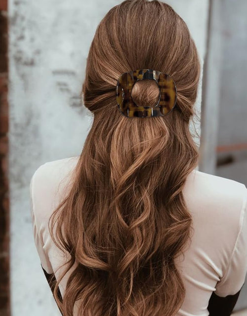 Load image into Gallery viewer, 6 Pcs Flat Hair Clips Women Large Claw Clips Strong Hold No Slip Barrettes
