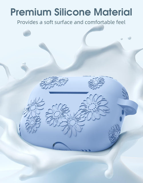 Load image into Gallery viewer, Adorve AirPods Pro Case Cover with Cleaner Kit Soft Silicone Sky Blue
