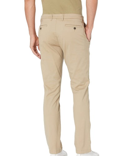 Amazon Essentials Men's Skinny-Fit Washed Stretch Chino Pant Light Khaki 29x34