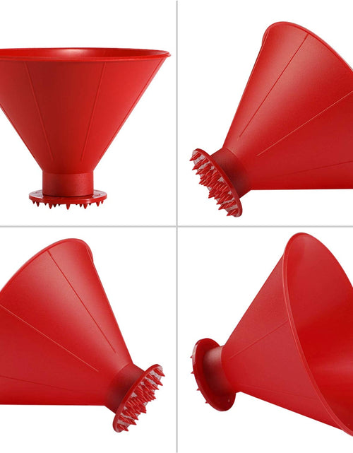 Load image into Gallery viewer, CLESDF Magical Car Ice Scraper Funnel 2 Pack Red Cone Windshield Snow Scraper
