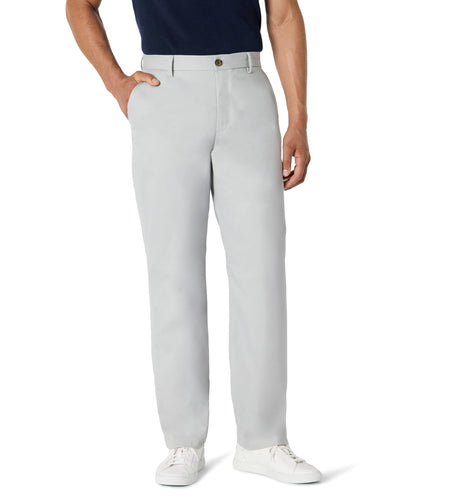 Amazon Essentials Men's Classic-Fit Wrinkle-Resistant Chino Pant Grey Size 34x33