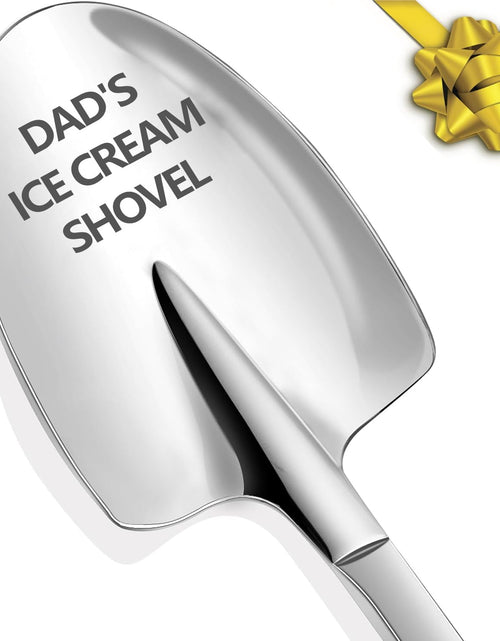 Load image into Gallery viewer, LLESCA Personalized Dad Ice Cream Shovel Stainless Steel Engraved Gift
