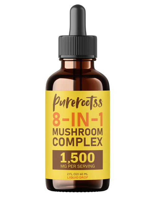 Load image into Gallery viewer, BestBy04/27 PureRootss Mushroom Complex Liquid Drop 1500MG 2 Fl Oz Pack 2
