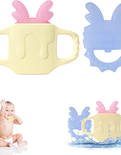 Load image into Gallery viewer, Anboor Baby Silicone Cold Teether 0-12 Months Water Filled Ice Relief
