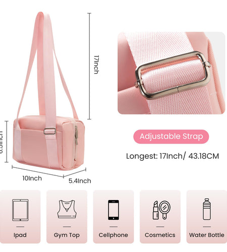 MEXS Mini Waterproof Gym Tote Bag for Women Small Pink Size Small 2025