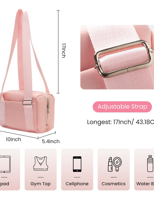 Load image into Gallery viewer, MEXS Mini Waterproof Gym Tote Bag for Women Small Pink Size Small 2025
