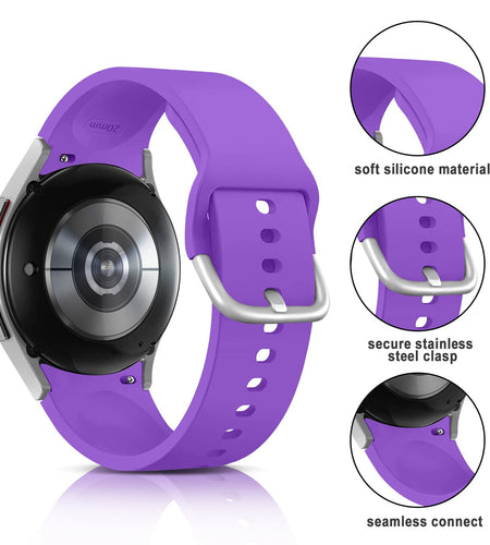 Apbands Silicone Sport Strap for Samsung Galaxy Watch 40-46mm Size 20mm